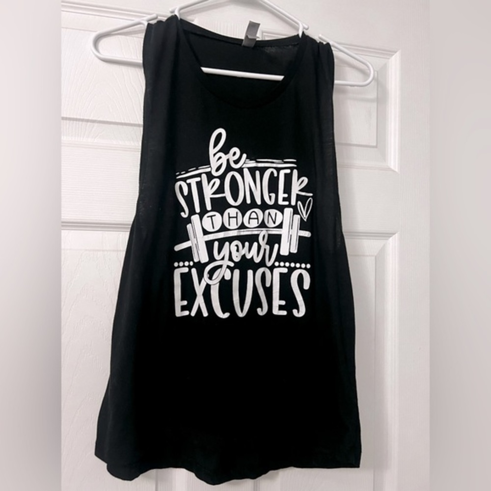 Womens motivational gym athletic tank‎